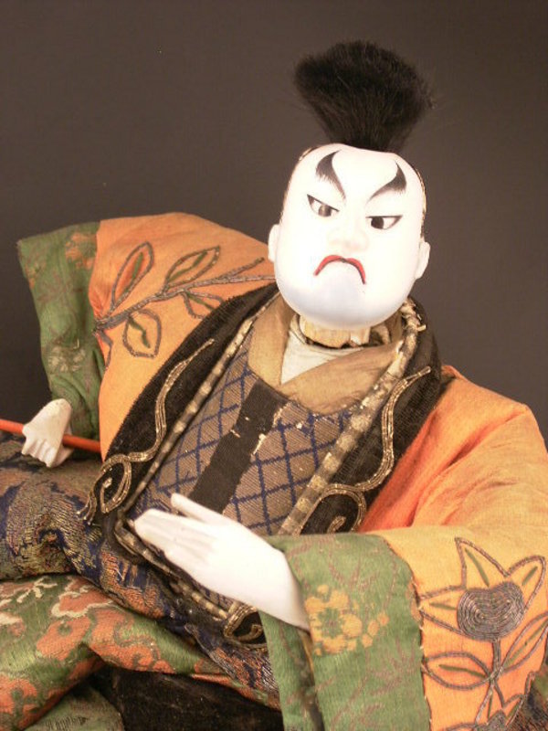 Japanese Late Edo - Early Meiji Period Takeda Doll