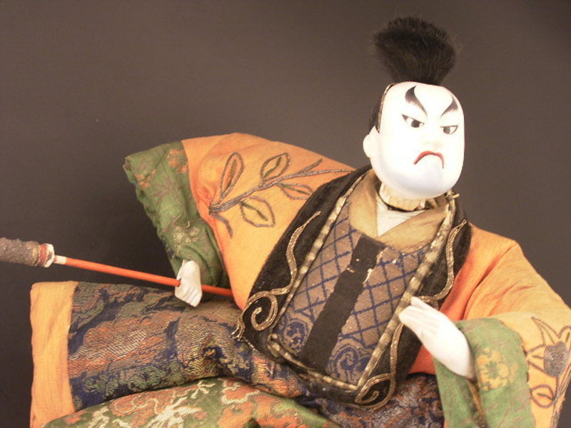 Japanese Late Edo - Early Meiji Period Takeda Doll