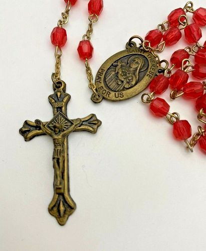 Christianity St Terese Rosary Jesus Christ God Holy Trinity Pope