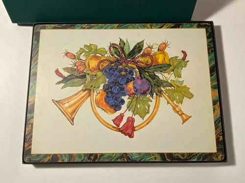 NIB Vintage "Lady Clare "Set of Four "Still Life Scene"Placemats