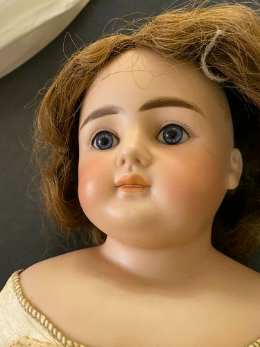Victorian Unmarked Bisque Doll  Head