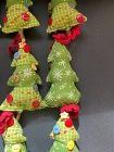 Lot 24 Quilted, Buttons Country Christmas Tree Ornaments