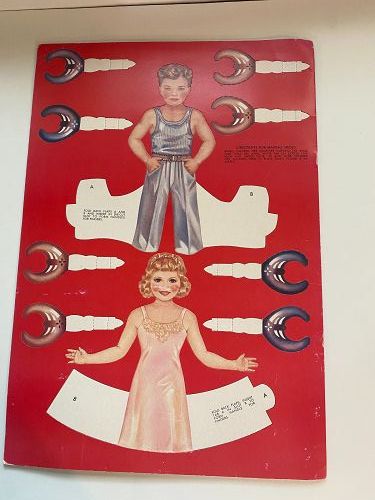 *Paper Dolls that Walk * 1991 Paper Dolls Reproduced by The Henry Ford
