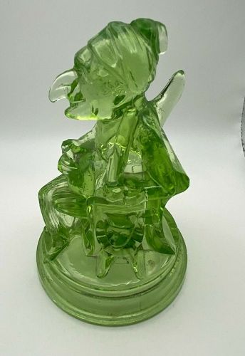 Rare John Derbyshire Punch of Punch & Judy Glass Figurine 1876