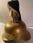 Vintage Solid Brass Helmut Marching Band , Costume, Military?
