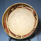 Sikyatki Polychrome bowl with birds ca 1400 to 1625 ad.