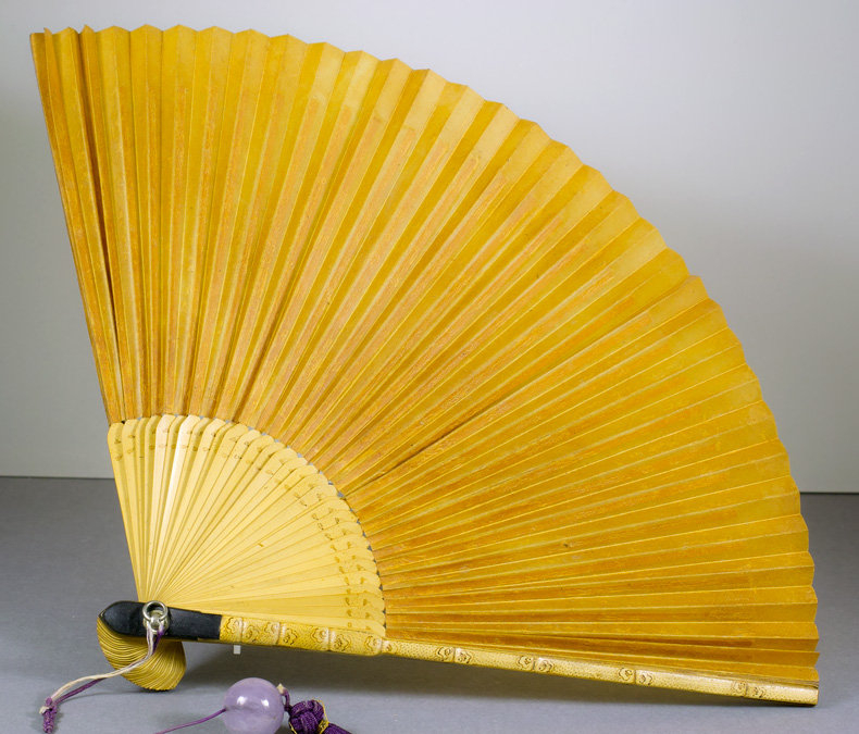 A Chinese Folding Fan, circa 1900