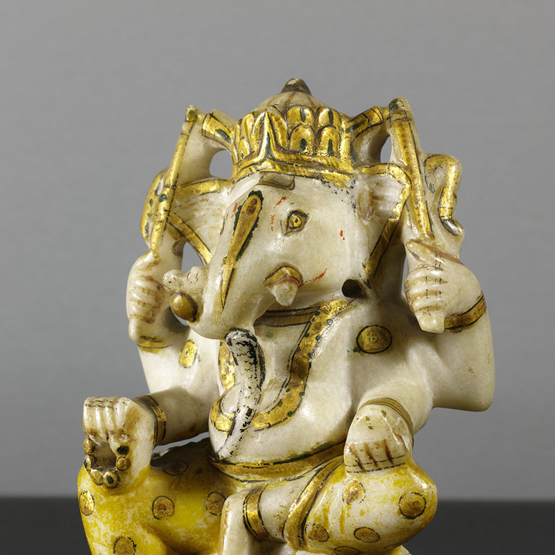 Ganesh, the Elephant – headed God. 19thC.