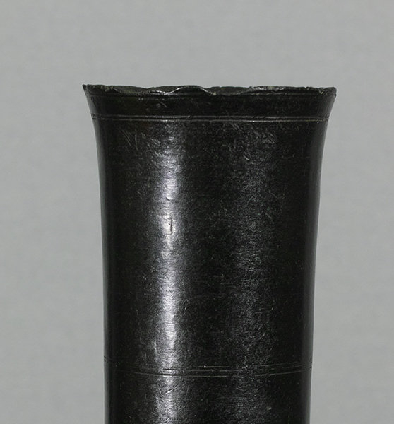 A Stone Flask, Surahi, India 19th century.