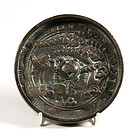 An Early Japanese Bronze Mirror, Kagami, Circa 1600. (No.1)