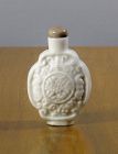 A Chinese White Porcelain Snuff Bottle, prob. Dehua, 19th century