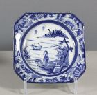 An Arita Blue & White Square Dish, 18th ~ 19th century. #3