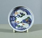 A fine Japanese porcelain small dish, circa 1750 ~ 1780. # 2.