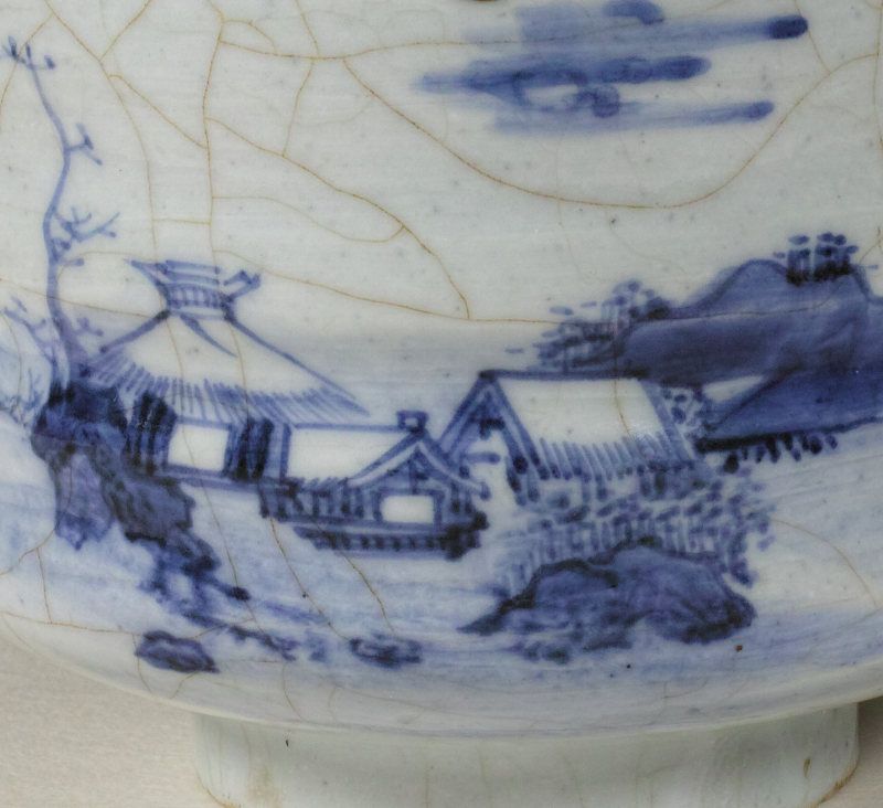 Fine Japanese Porcelain Chawan, Mid 18th Century.