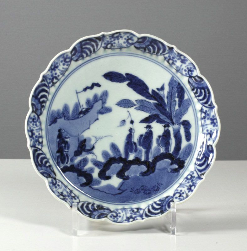 Unusual Arita Moulded Dish, c. 1700~50. Rijksmuseum