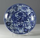 An Arita 'Kraak' Style Export Plate, circa 1690