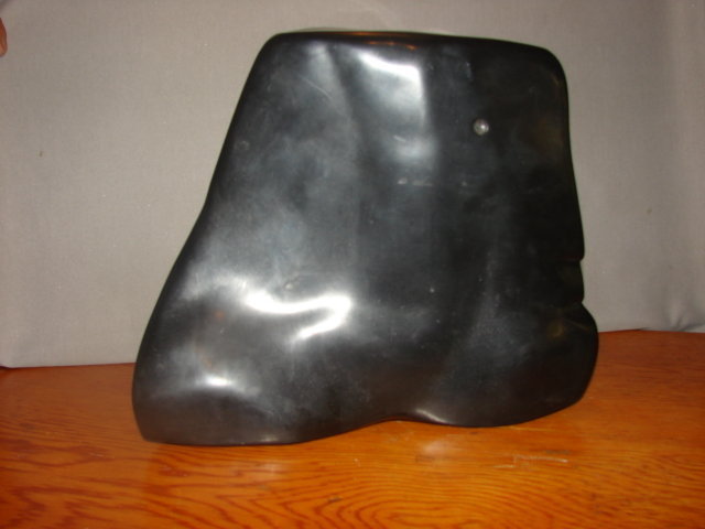 Modernist Black Marble &quot;Head&quot;  LILY ENTE 1954 Woodstock