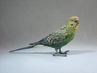 Cold Painted Austria BERGMAN Bronze Budgie/Parakeet