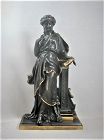 Neoclassical Bronze Sculpture - Moreau - 19th Century