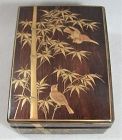 Japanese Gold Lacquer on Wood - Meiji