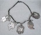 Fabulous Sterling Necklace, Jessica Kagan Cushman, Keys and Escutcheon