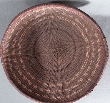 Large Hupa Basket with Open Gallery Rim - Fine Condition -ca 1900