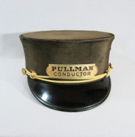Vintage Pullman Conductor's Cap, ca 1910, Great Condition