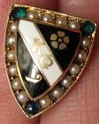 Kappa Phi Sorority Pin 14k Gold - 1932
