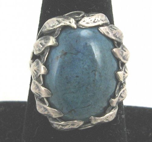 INSTONE (Attr.) Blue Swiss Lapis & Sterling Ring