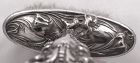 Art Nouveau/Fin de Siecle Sterling Repousse Brush