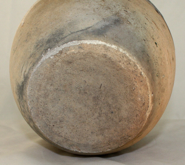 Large Chinese Yuan Dynasty Stoneware Ovoid Storage Jar