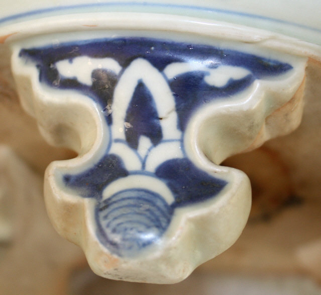 Chinese Qing Qianlong Blue &amp; White Porcelain Planter Jardiniere