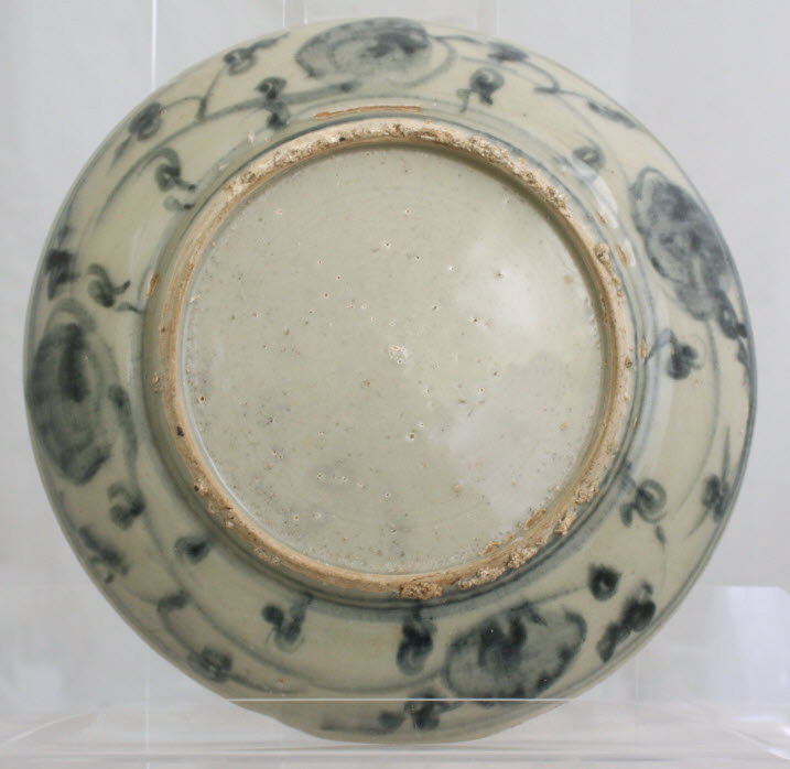 Chinese Ming Cobalt Blue Zhangzhou Swatow Dish Plate Saucer