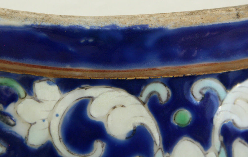 Two Chinese Qing Tongzhi Famille Rose Porcelain Bowls Straits Nonya