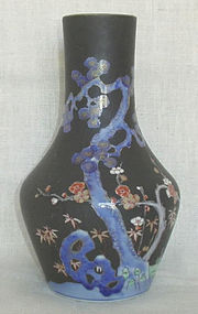 Japanese Meiji Fukagawa Koransha Imari Porcelain Vase