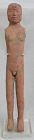 23" High Chinese Han Dynasty Earthenware Pottery Stick Man Figure