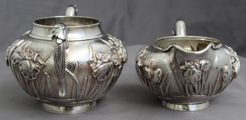 TSUGUMI　2品　銅製品　スウェーデン直輸入 Japanese Meiji Arthur & Bond Marked Yokohama Sterling Silver