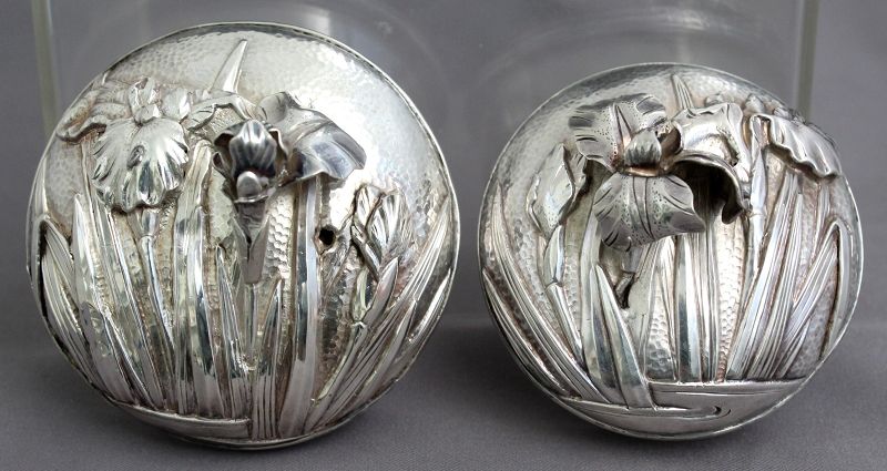 TSUGUMI　2品　銅製品　スウェーデン直輸入 Japanese Meiji Arthur & Bond Marked Yokohama Sterling Silver