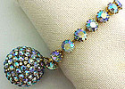 Schiaparelli Bracelet! Really Special Blue R/Stones