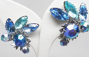 Shades of Blue Beaujewels Earrings