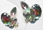 Gorgeous Large Givre Stone Earrings