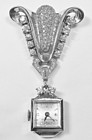 Pennino 1940's Sterling Lapel Watch - Very Rare
