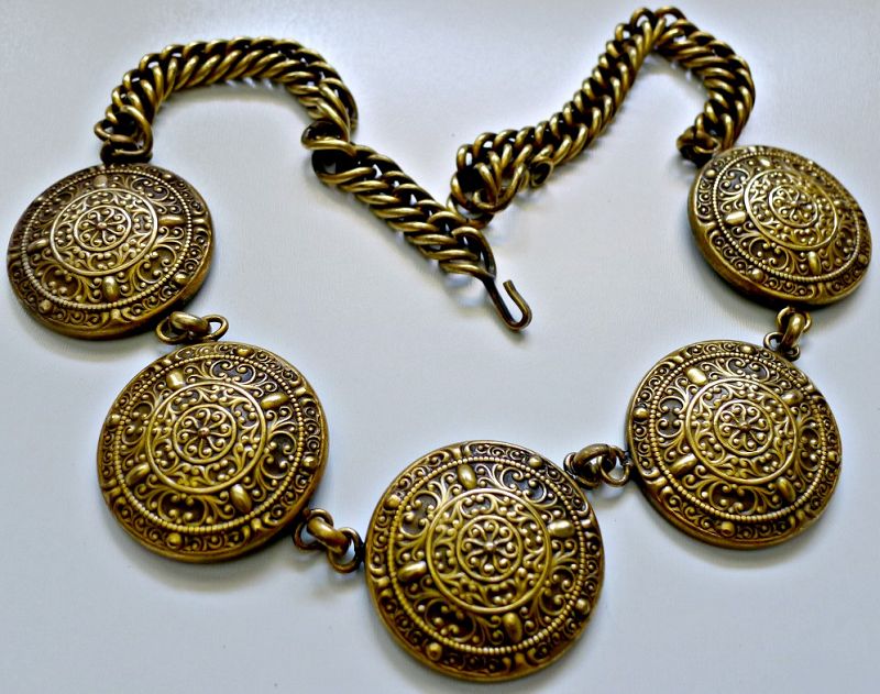 Vintage Joseff Large Necklace and Earrings