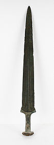 Ancient Bronze Sword Northern Iran