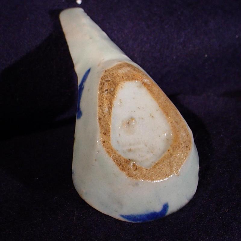 Hand Made Blue and White Porcelain Spoon