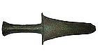 Decorated Dian Culture Bronze Dagger
