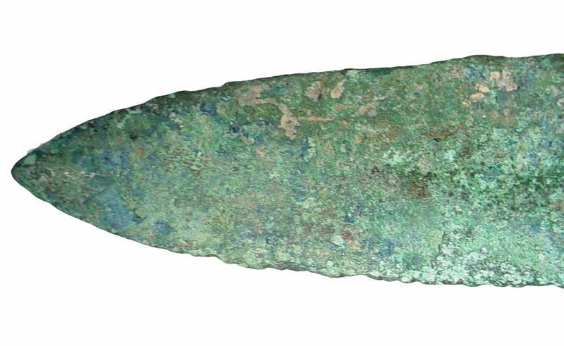 Ancient Syrian Bronze Dagger or Lance