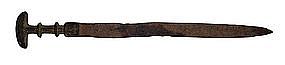 Awesome Iron Blade Bronze Handle Persian Sword