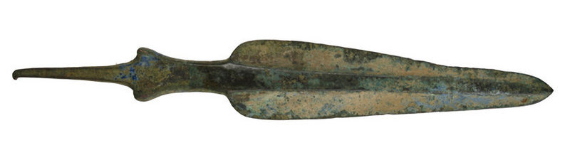 Heavy Bronze Luristan Spear Northern Iran