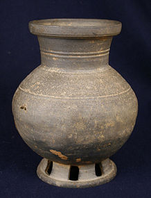 Korean Stoneware Vase Silla Period 6th Century